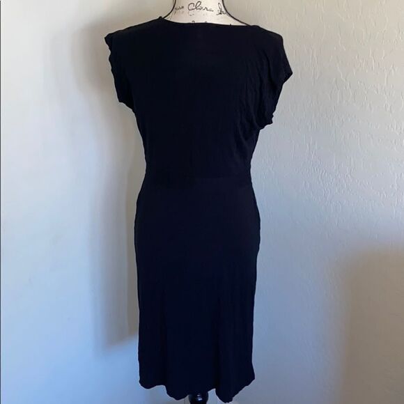 Cabi Black Gorgeous Pullover Design Dress - Picture 4 of 9
